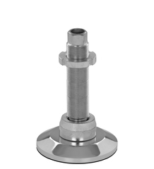 Pied de machine - pied réglable JCMHD 100C-S6-HSD145 avec plaque antidérapante -