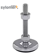 Maschinenfuß - Stellfuß SF 80 mit Dämpfungsplatte - Sylomer ®