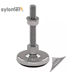 Maschinenfuß - Stellfuß SFE 80 mit Dämpfung - Sylomer ®