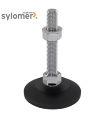 Nivellierfuß - Maschinenfuß JCMP 80 S mit Dämpfung - Sylomer ®