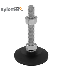 Nivellierfuß - Maschinenfuß JCMP 80 S mit Dämpfung - Sylomer ®