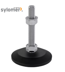 Nivellierfuß - Maschinenfuß JCMP 100 S mit Dämpfung - Sylomer ®