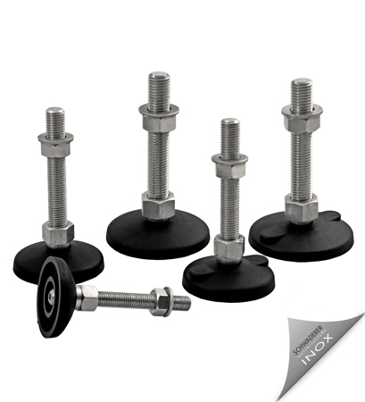 Maschinenfüße - Gelenkfüße ohne Anti-Slip-Platte KFE(B)